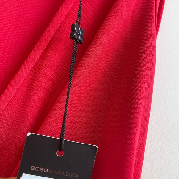 BCBG Red NWT Maxi Dress - Picture 7 of 9